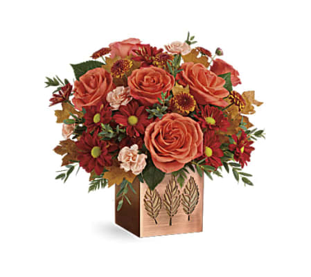 A Bronze Leaf Bouquet