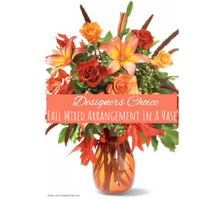 Autumn In A Vase Florist Design