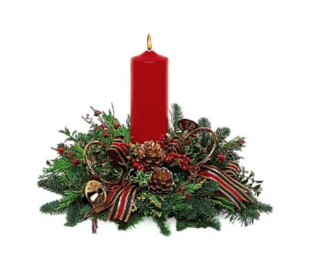 Red Pillar Centerpiece