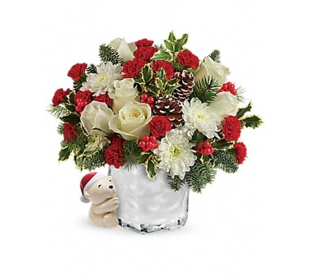 Send a Hug Polar bear Bouquet