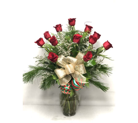 Christmas Roses 1 dozen