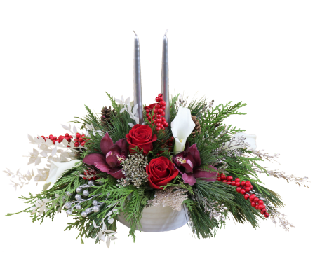 Royal Holiday Centerpiece