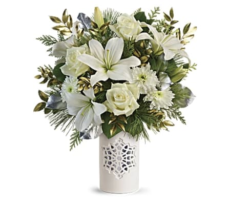 White Snowflake Bouquet1