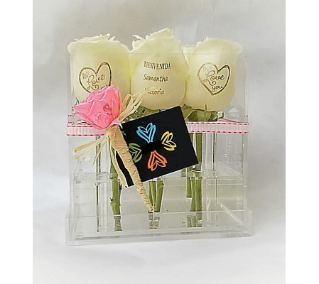Custom Petals Fresh 9 roses in Box