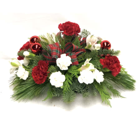 Christmas round small Centerpiece