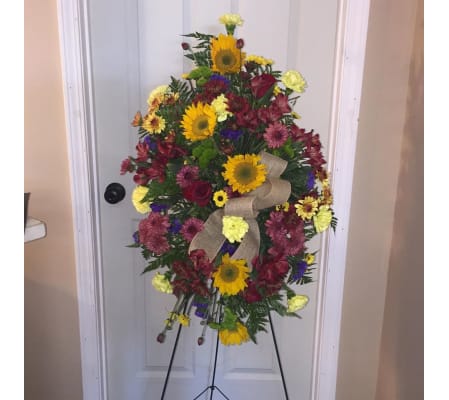 Sunflower Standing Spray