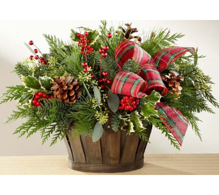 Cozy Holiday Basket