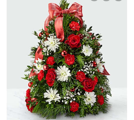 Beautiful Boxwood tree Arrangement