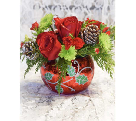Teleflora Deck the Holly Ornament 2019
