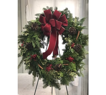 Happy Holiday Wreath