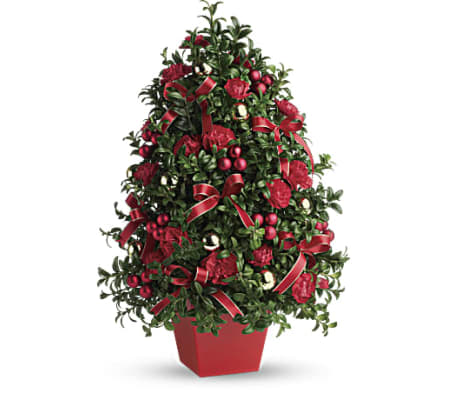 The Teleflora Deck The Halls Tree