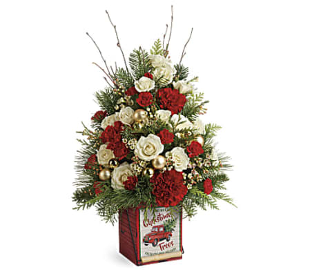 Teleflora's Vintage Greeting Tree