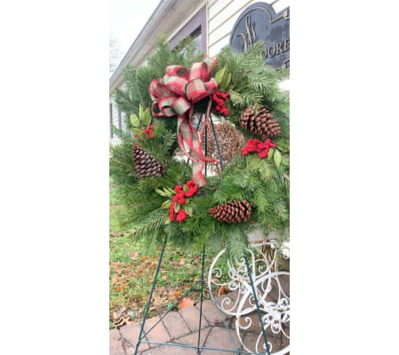 Rustic Holiday Wreath