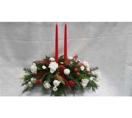 Christmas Magic-red & white