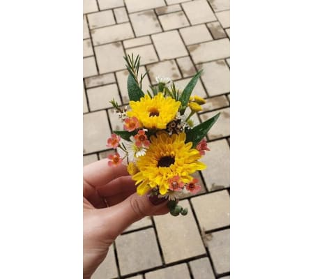 Country Wedding Boutonniere