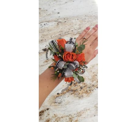 Midnight Blaze Corsage