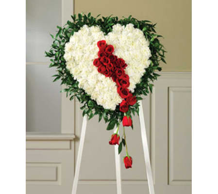 Bleeding heart red drop