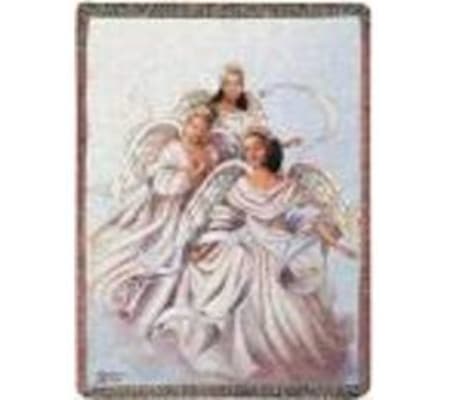 Angelic Trio Tapestry Throw