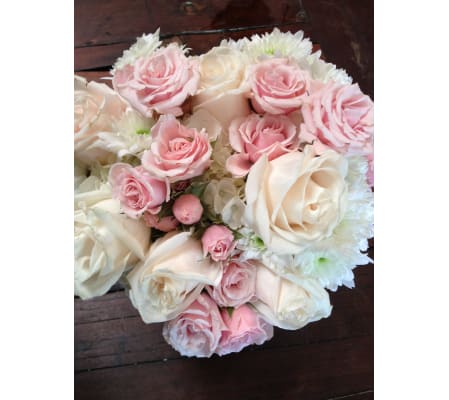 bridal bouquet light pink