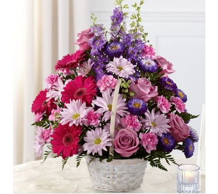 Pastel Peace Basket