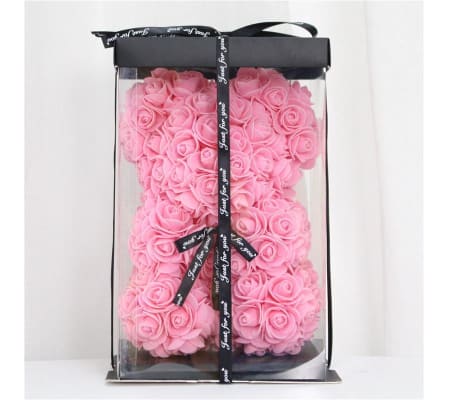 Small Pink Rose Bear