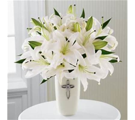The FTD Faithful Blessings Arrangement