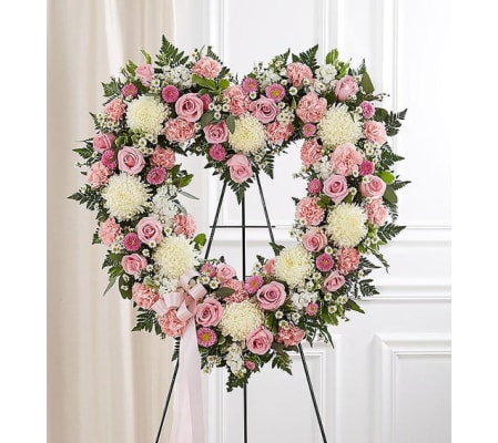 Lovely Pink and white Heart