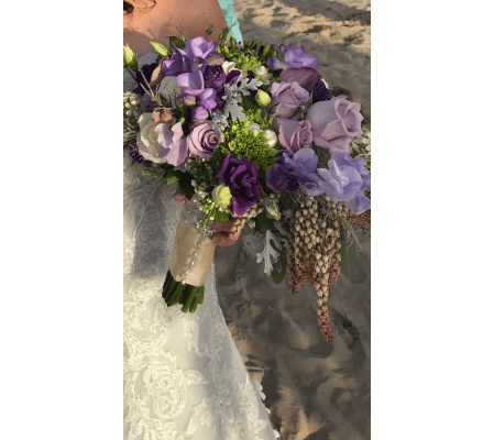 Lavender Bridal Bouquet