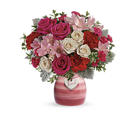 Teleflora's Painted In Love bouquet