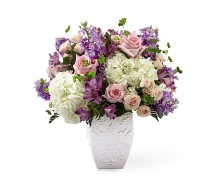 The FTD Peace and Hope Lavender Arrangement