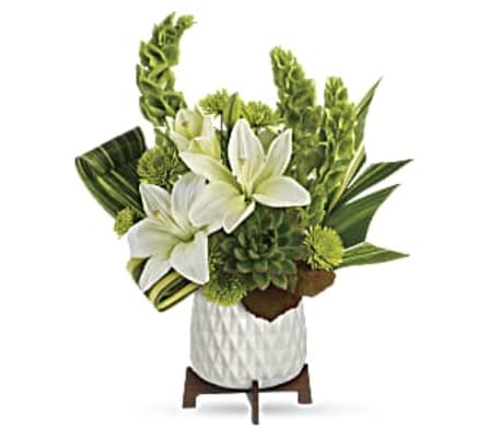 Teleflora's Artistic Angles Arrangement