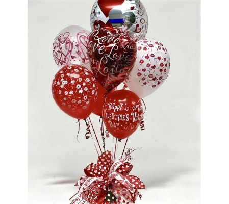 Valentine Balloon Bouquet-Candy
