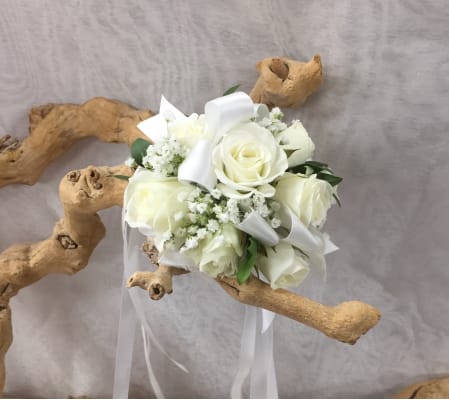 Snow White Corsage