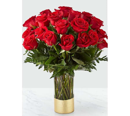 GORGEOUS RED ROSE BOUQUET