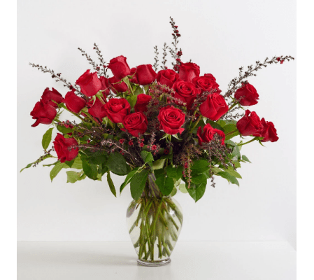 Double Dozen Red Roses