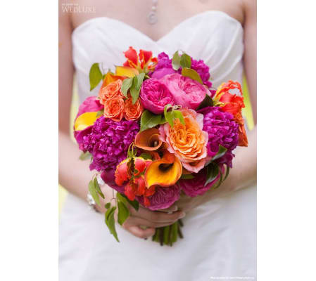 Colorful Wedding Bouquet