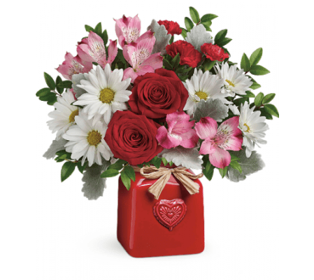Heart crock of Love Teleflora 2020