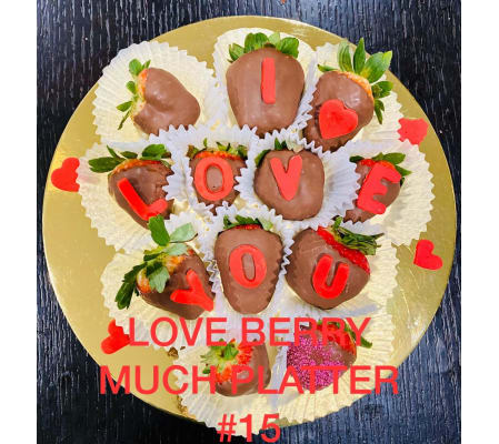 12Ct LOVE BERRY MUCH PLATTER