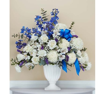 Gracious Pedestal- Blue