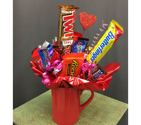 Festive Candy Bouquet