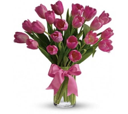 Precious Pink Tulip Bouquet