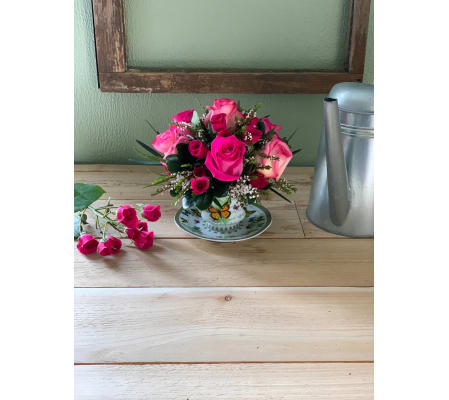 Rose Teacup