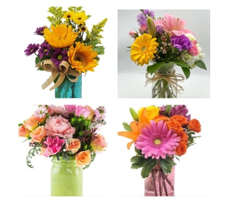 Mason Jar Arrangement-Designer's Choice