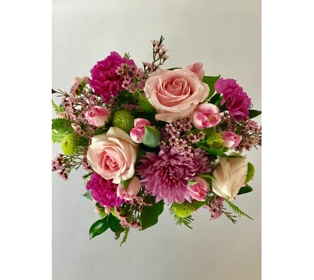Lush hand-tied bouquet