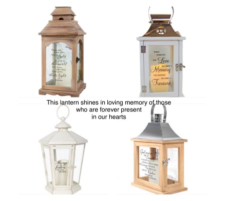 Lantern with Flameless Candle