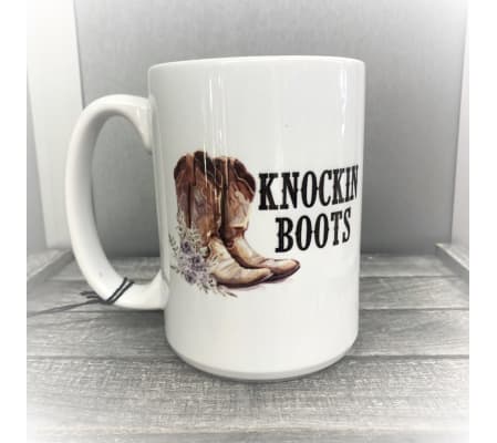 Knocking Boots Coffee Mug