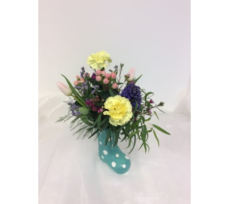 Blue Violet's Boots and Buds