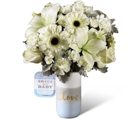 Sweet Baby Boy Blue Bouquet