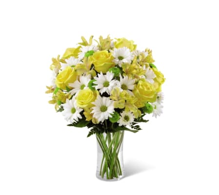 The FTD Sunny Sentiments Vase