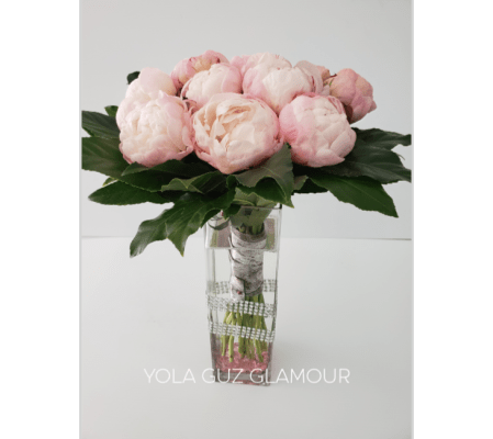 Peonies In Vase